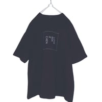 BIG SILHOUETTE "BOX LOGO TEE"  (BLACK)
