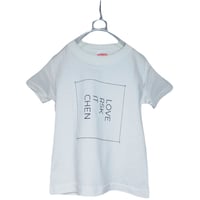KIDS "BOX LOGO TEE"  (VANILLA )