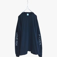 BIG SILHOUETTE LONG SLEEVE TEE（BLACK）