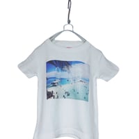 KIDS " LOVE ISLAND TEE " (VANILLA )
