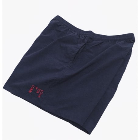 LRIC LOGO SHORTS (NAVYRED)