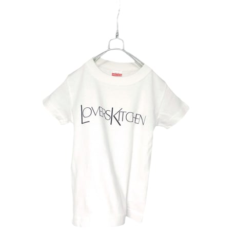KIDS BASIC LOGO TEE  (VANILLA)