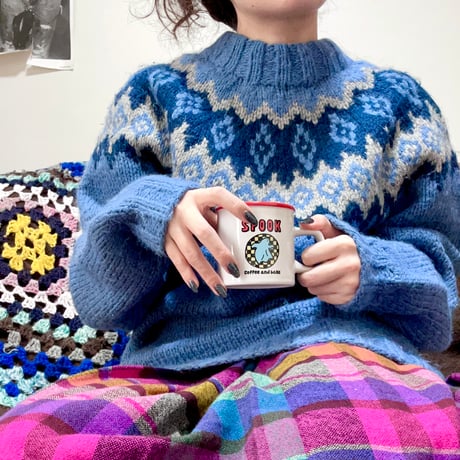 (美品) soe FISHERMAN SWEATER ノルディックセーター M ノルディックセーター | STORES