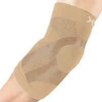 締め付けないのに強力固定『HOLZACヒジ用サポーター』（１枚入、左右兼用）