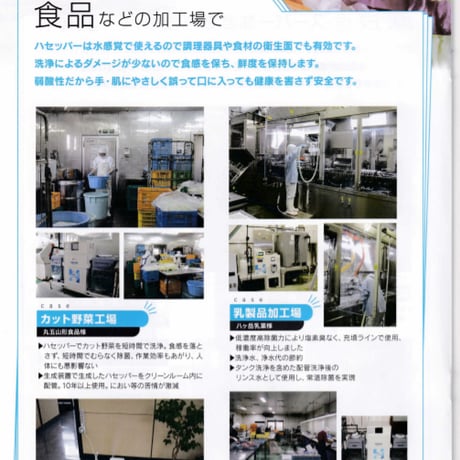 水から生まれた新世代の除菌・消臭剤 弱酸性『ハセッパー水』20ℓ  200ppm