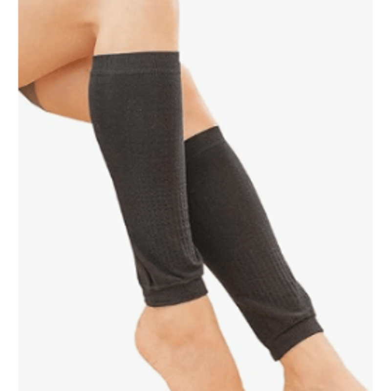 シリカブラックW練り込み加工 レッグウォーマー（2枚1組） | 特選信州