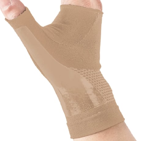 締め付けないのに強力固定『HOLZAC手首用サポーター』（１枚入、左右兼用）