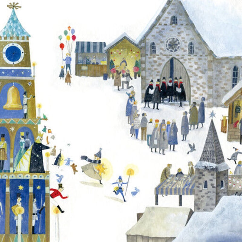 Book 'A Curious Night at Christmas Market' 絵本「ク...