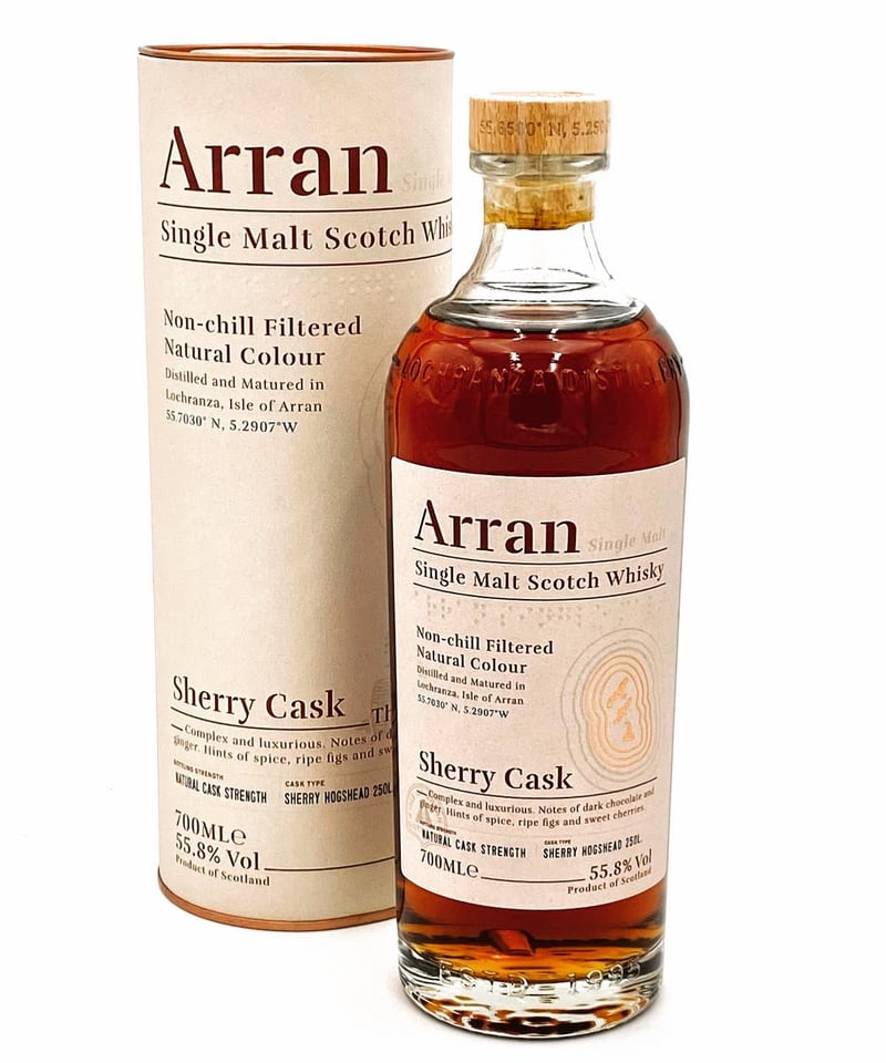 アラン シェリーカスク Arran Sherry Cask 55.8％ アラン