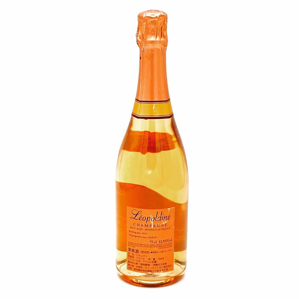 正規輸入品/傷物】レオポルディーヌ ソウメイ ロゼ シャンパン 750ml