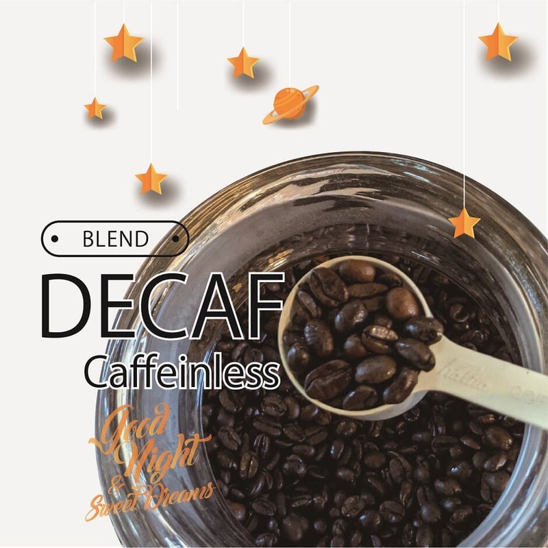Decaf caffeinlesscoffee デカフェコーヒー 200g | 珈琲房 豆や