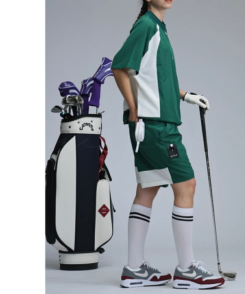 ANTIQUAGOLF×STCH】UNISEX(ユニセックス)logo halfpants-