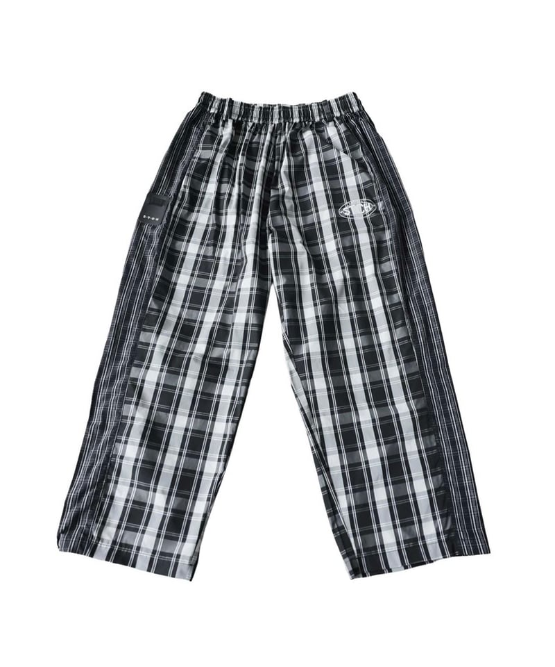 crunchicaさま確認専用 ANTIQUAGOLF×STCH】 Check Logo Pants-black | 【公式