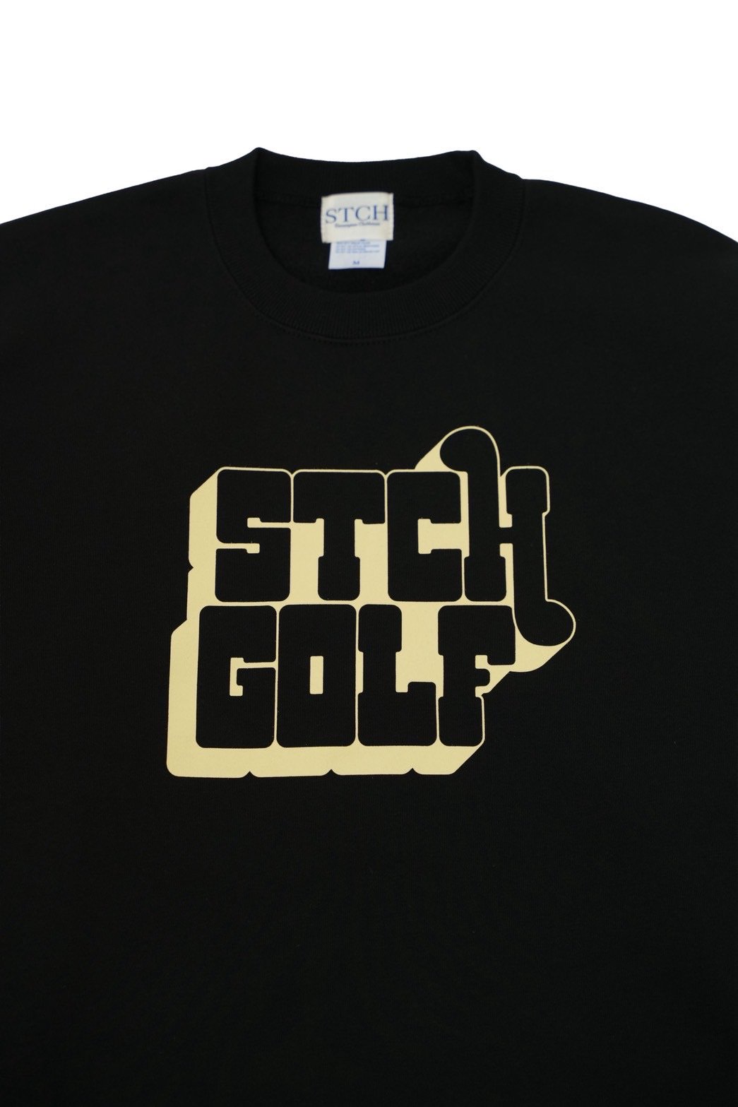 STCH スウェット　サイズL 未使用 STCH ORIGINAL【STCH GOLF LOGO SWEAT-black】 | 【公式
