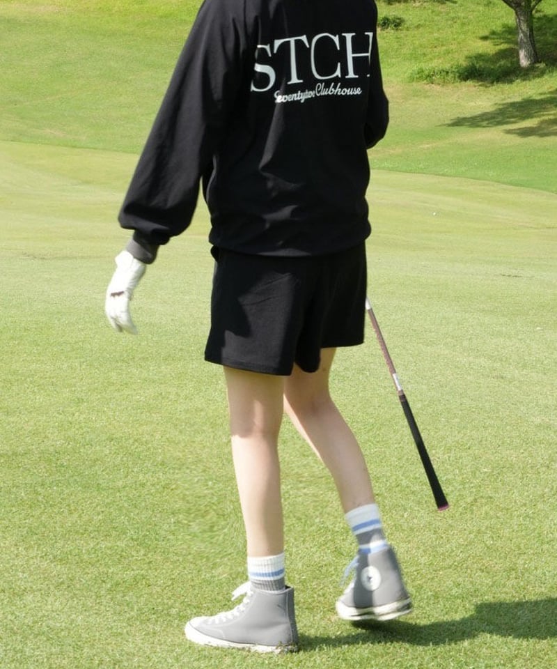 LADIES】究極のストレッチ素材！melple×STCH 【Tomcat V-neck p