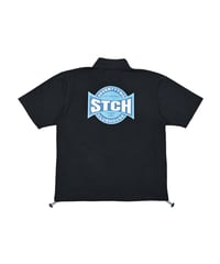 STCH ORIGINAL 【mock neck STCH FAIRWAYS & GREENS-black】