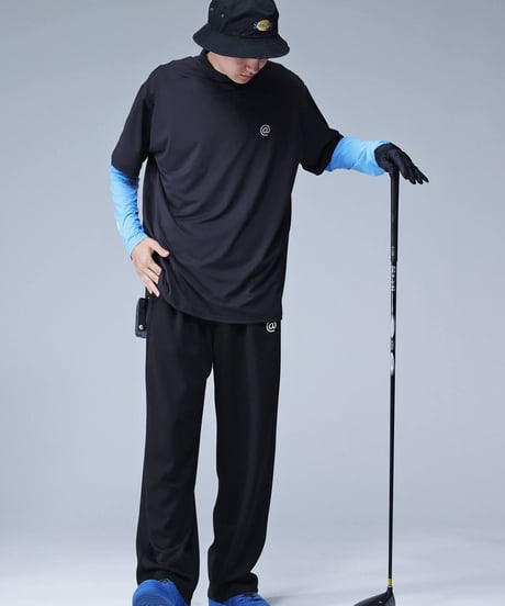 【ANTIQUAGOLF×STCH】UNISEX（ユニセックス）接触冷感×UVカット longsleeve under shirt-blue