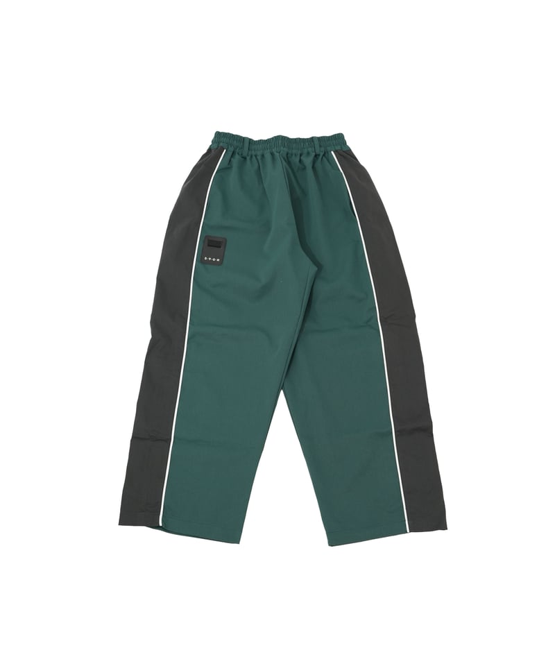 ANTIQUAGOLF×STCH】 color matching pants-green |
