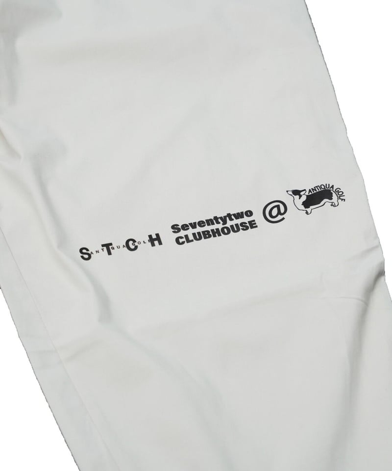 【ANTIQUAGOLF×STCH】UNISEXcheck logo pants ANTIQUAGOLF×STCH】check logo pants ANTIQUAGOLF×STCH