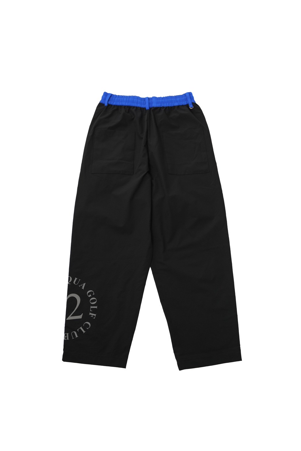 ANTIQUAGOLF×STCH 】color combination pants-bla