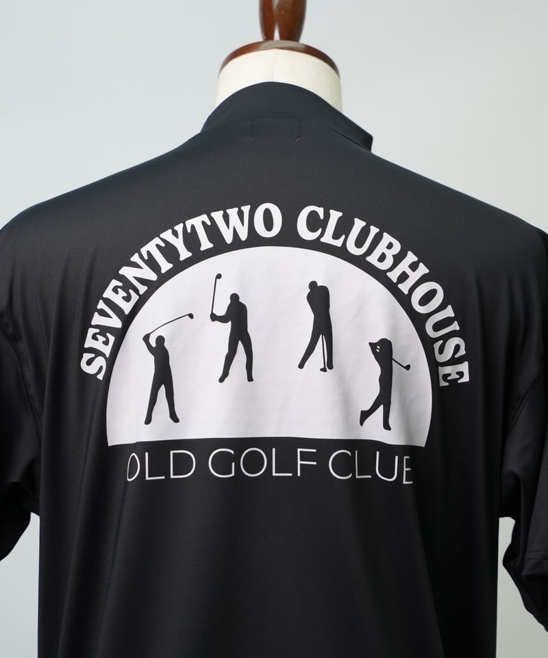 STCH ORIGINAL【OLD GOLF CLUB MOCK NECK-Black】 |