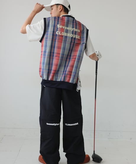 【 ANTIQUAGOLF×STCH 】regen switch 2waypants-black