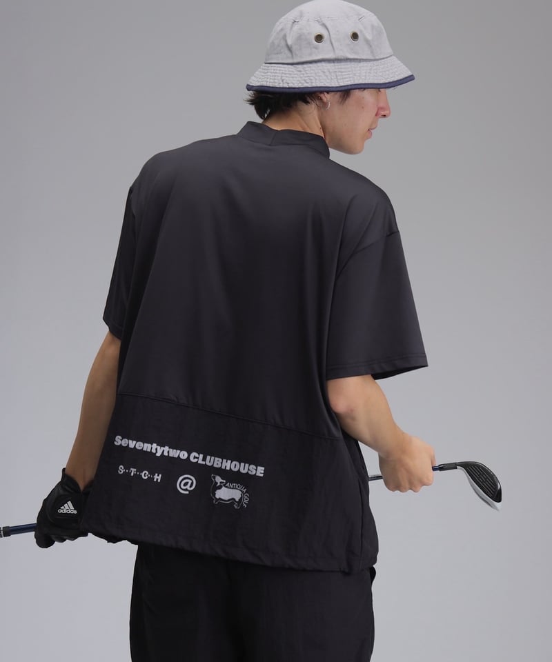 ANTIQUAGOLF×STCH】UNISEX(ユニセックス)back design top
