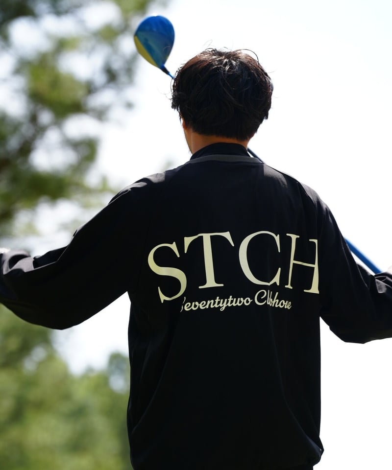 melple×STCH 【Tomcat V-neck pullover black（トムキャッ