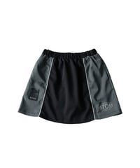 【ANTIQUAGOLF×STCH】Colorblock Half Skirt-black