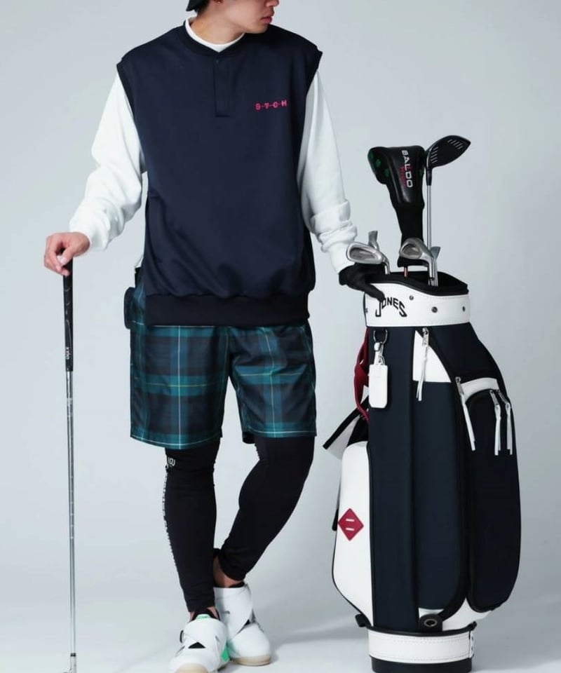 ANTIQUAGOLF×STCH】UNISEX（ユニセックス）ゴルフウェア ANTIQUA GOLF×STCH トップス メンズ 送料無料・再販。(500