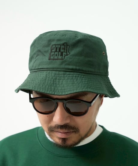 STCH ORIGINAL【STCH GOLF LOGO HAT-green】