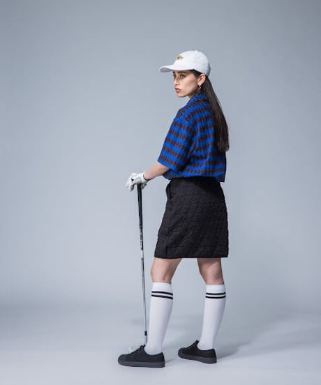 【ANTIQUAGOLF×STCH】LADIES（レディース）quilting skirt