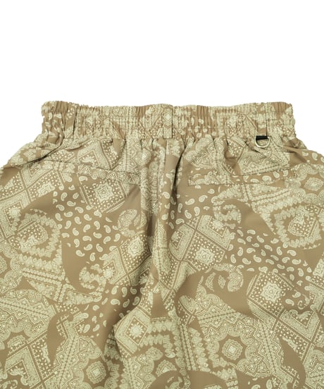 【 ANTIQUAGOLF×STCH 】paisley half pants-beige