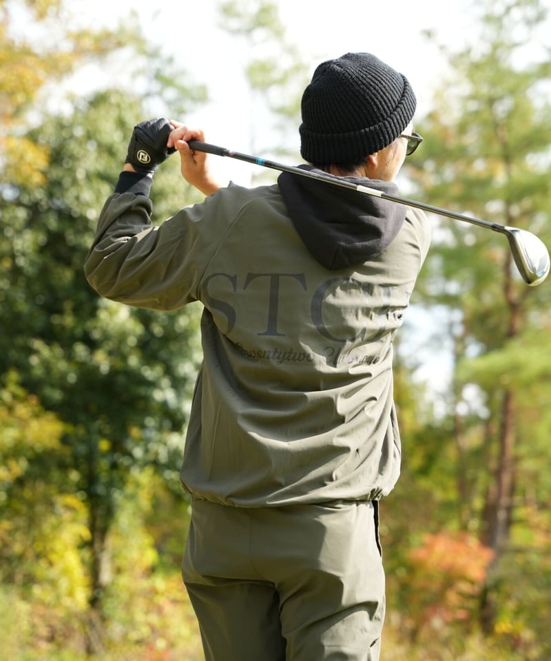 melple×STCH 【Tomcat V-neck pullover olive（トムキャッ