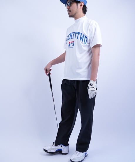 STCH【Twotuck wide pants-black】