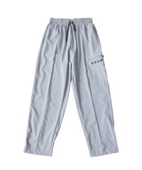 【ANTIQUA GOLF×STCH】Zip Design Logo Pants-light gray