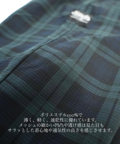 STCH ORIGINAL 【COOL DOTS series Blackwatch pants-green】