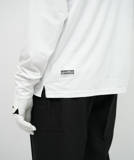 STCH ORIGINAL 【mockneck long sleeve golkees L/S-white】