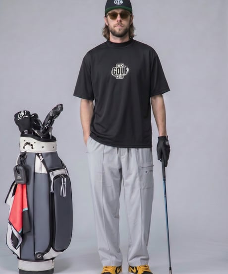 STCH ORIGINAL 【mock neck STCH GOLF CLUB-black】
