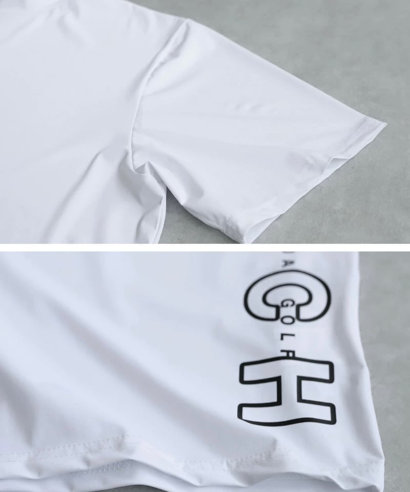 ANTIQUAGOLF×STCH】UNISEX(ユニセックス)side logo mockn