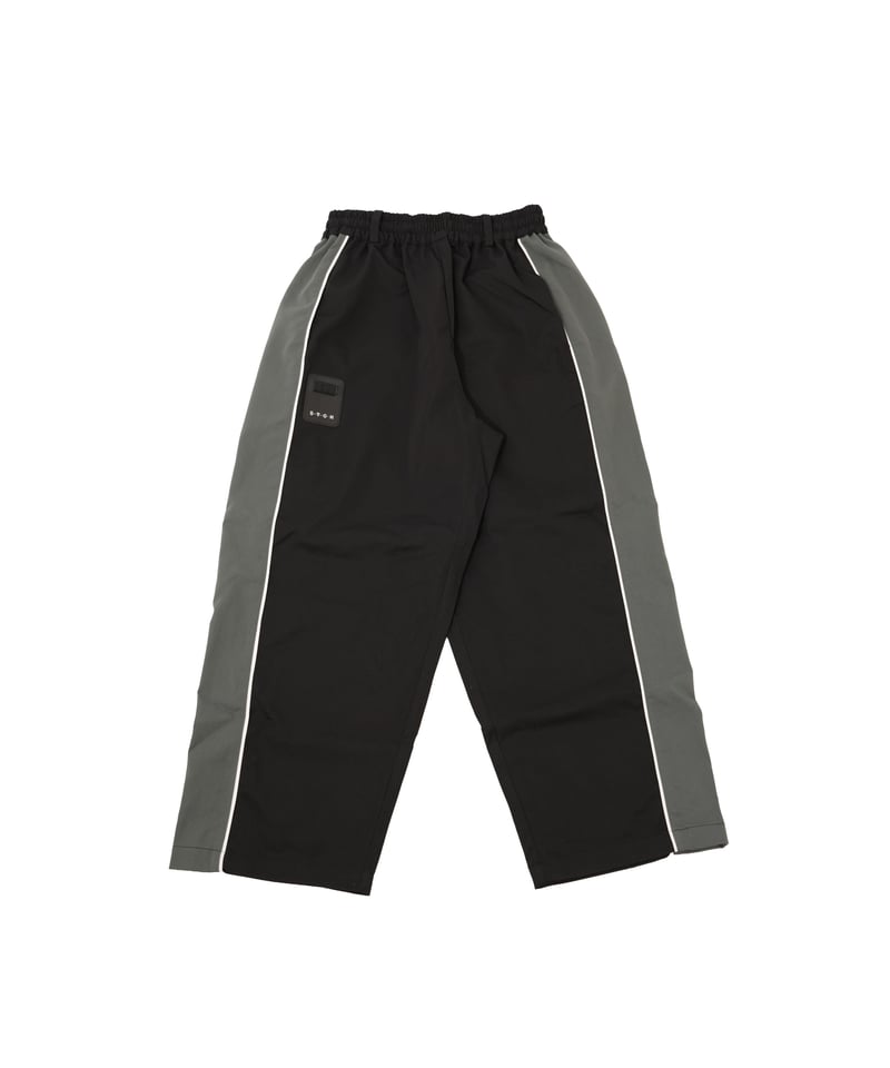 ANTIQUAGOLF×STCH】 color matching pants-black |