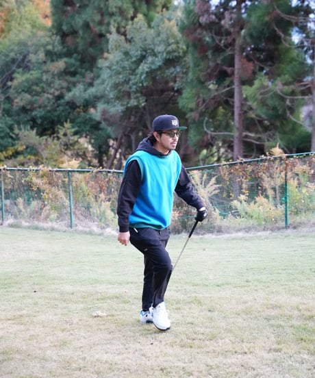 STCH【new golfman cap-black】