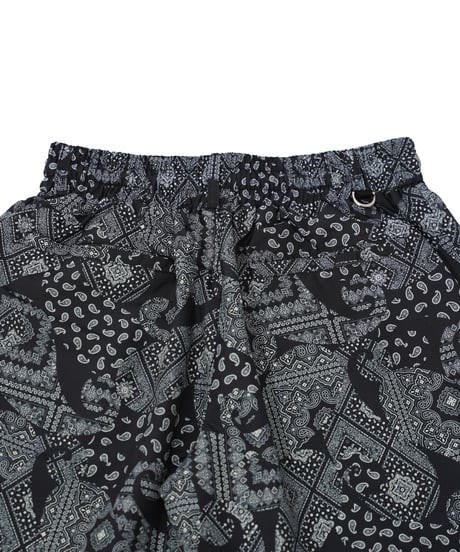【 ANTIQUAGOLF×STCH 】paisley half pants-black
