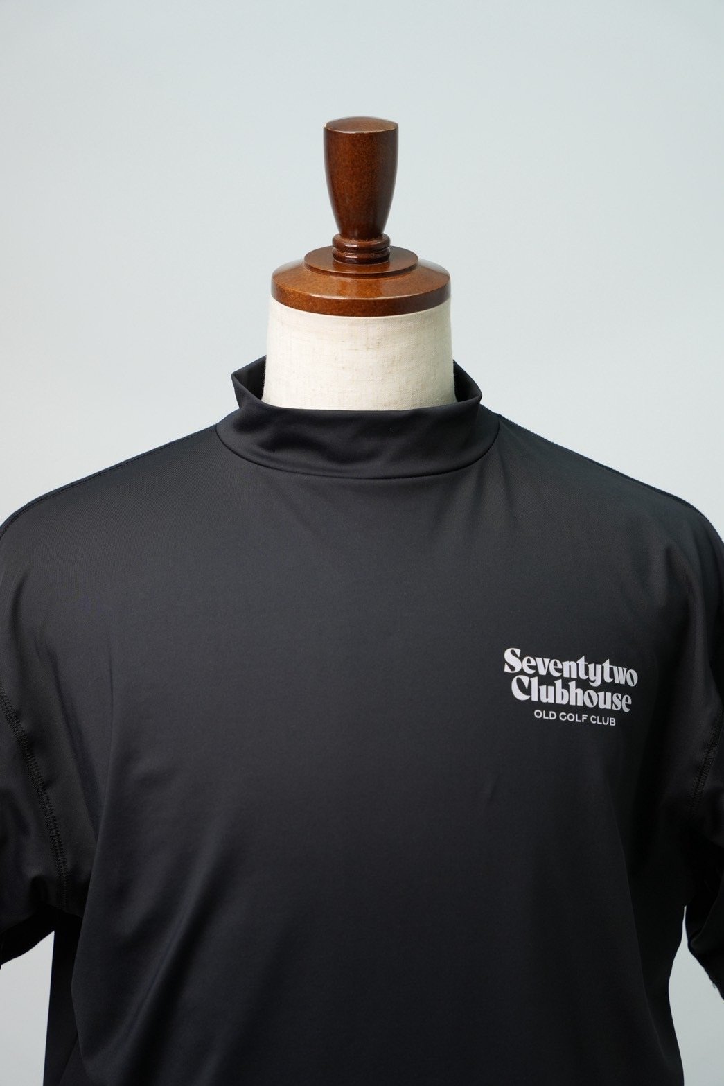 STCH ORIGINAL【OLD GOLF CLUB MOCK NECK-Black】 |