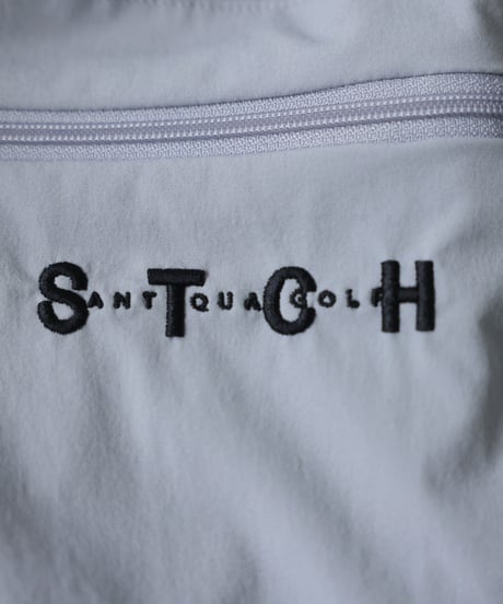 【ANTIQUA GOLF×STCH】Zip Design Logo Pants-black