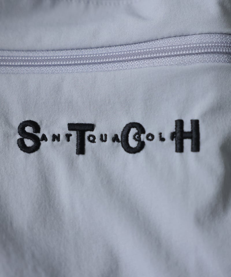 ANTIQUA GOLF×STCH】Zip Design Logo Pants-black