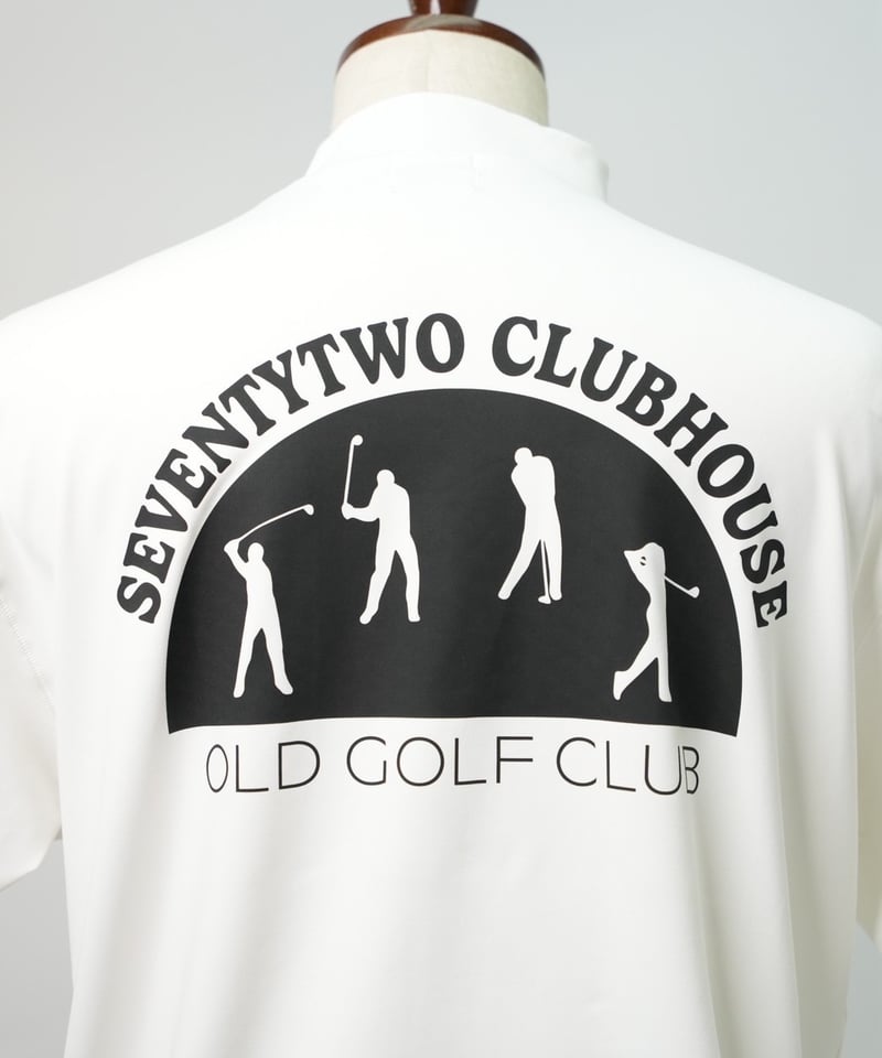 STCH ORIGINAL【OLD GOLF CLUB MOCK NECK-White】 |