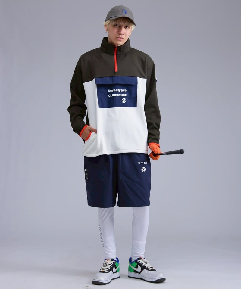 【ANTIQUAGOLF×STCH】check logo pants ANTIQUAGOLF×STCH】UNISEX（ユニセックス）check logo pant