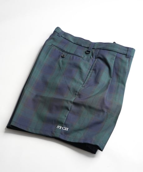 STCH ORIGINAL 【Twotuck shorts-black watch 】