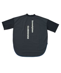 【ANTIQUAGOLF×STCH】UNISEX（ユニセックス）piping mock neck-black